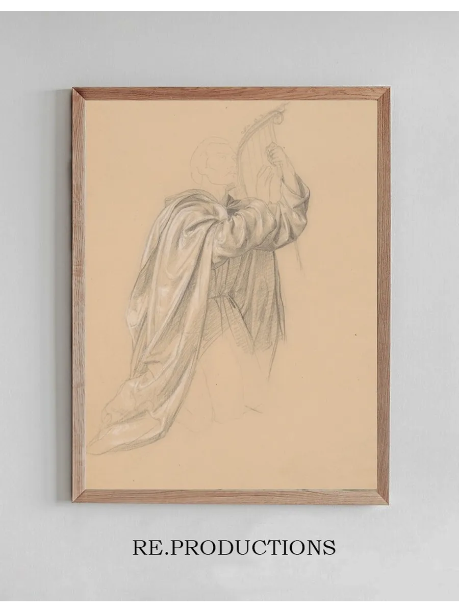 Study of David's Robes for the Painting the Immaculate Conception of the Blessed Virgin Mary