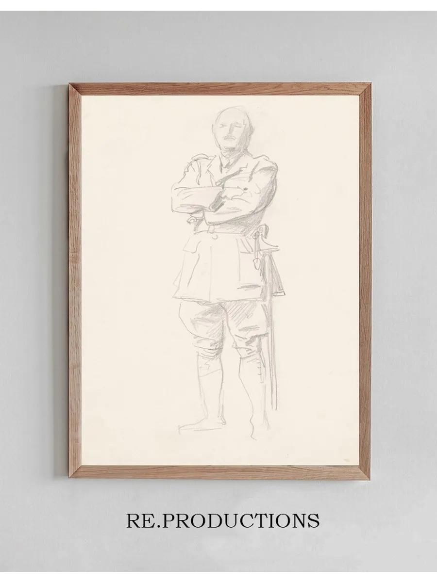 Study of General Louis Botha for General Officers of World War I