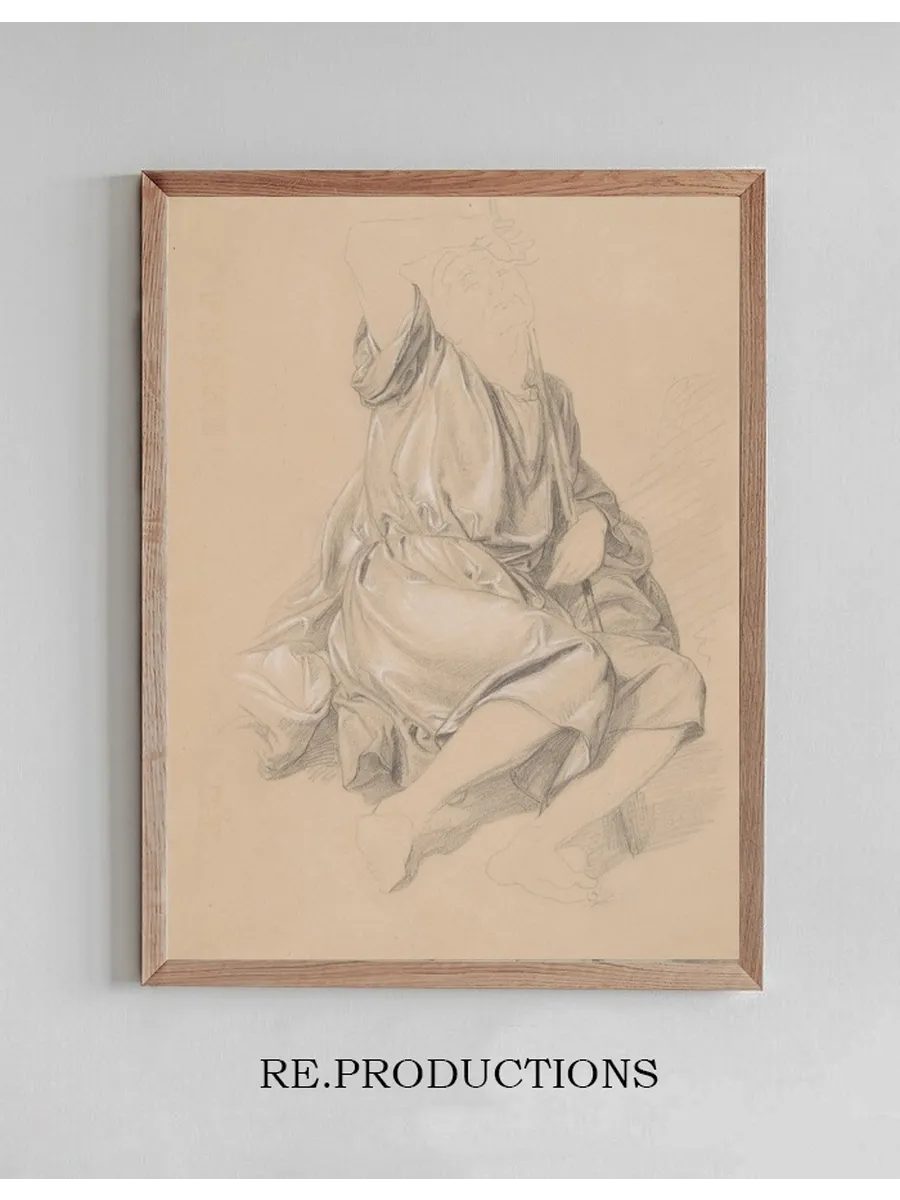 Study of Jacob's Robes for the Painting the Immaculate Conception of the Blessed Virgin Mary