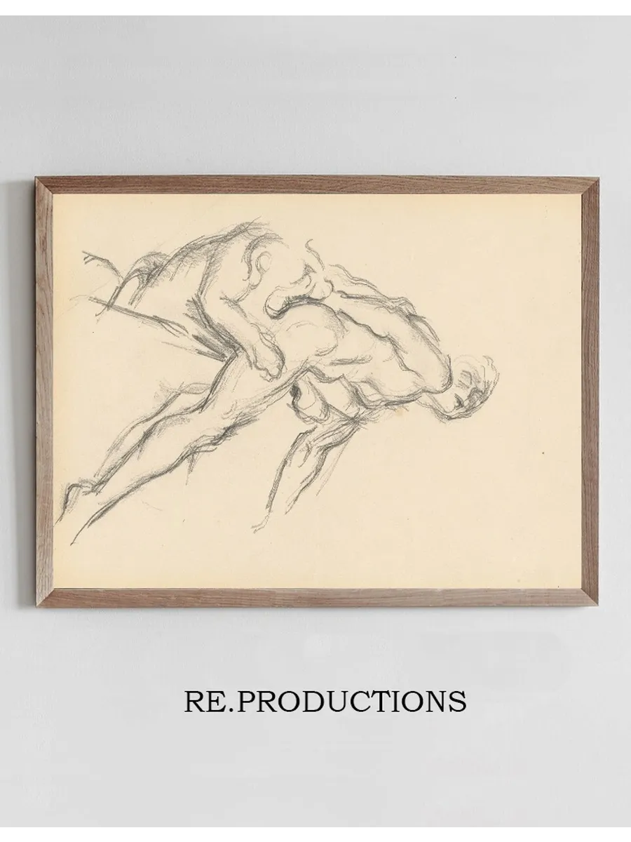 Study of Puget's Milo of Crotona