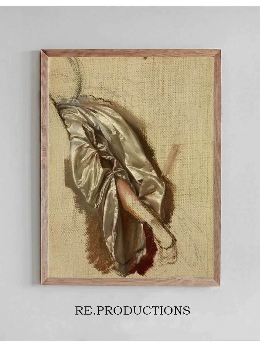 Study of Quinn Barbara's Arm to the Painting The Death of Barbara Radziwi