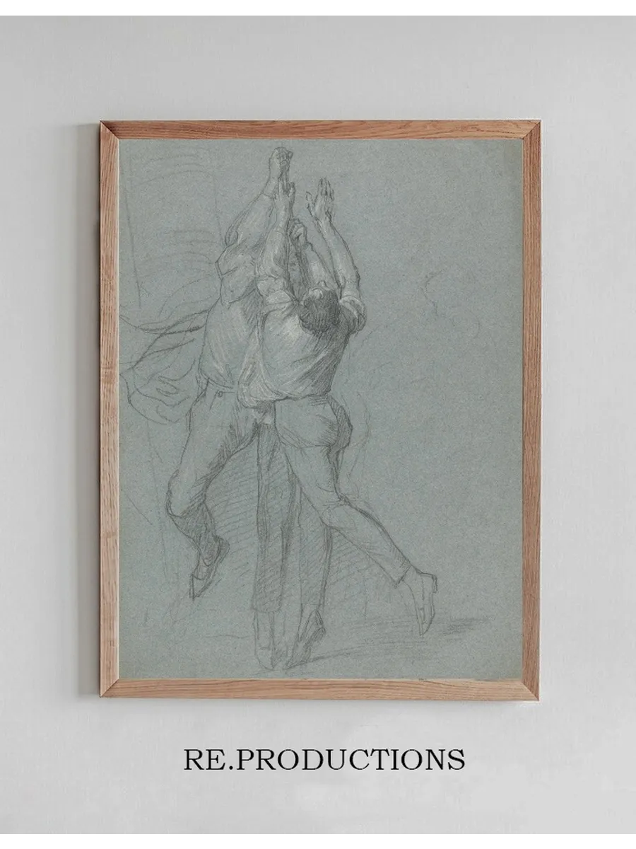 Study of Sailors Raising a Flag for the Victory of Lord Duncan