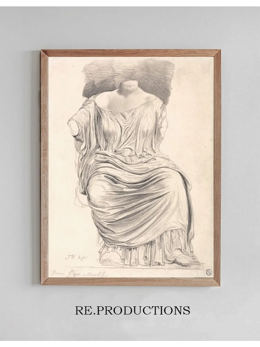 Study of Sculpture from the Elgin Marbles