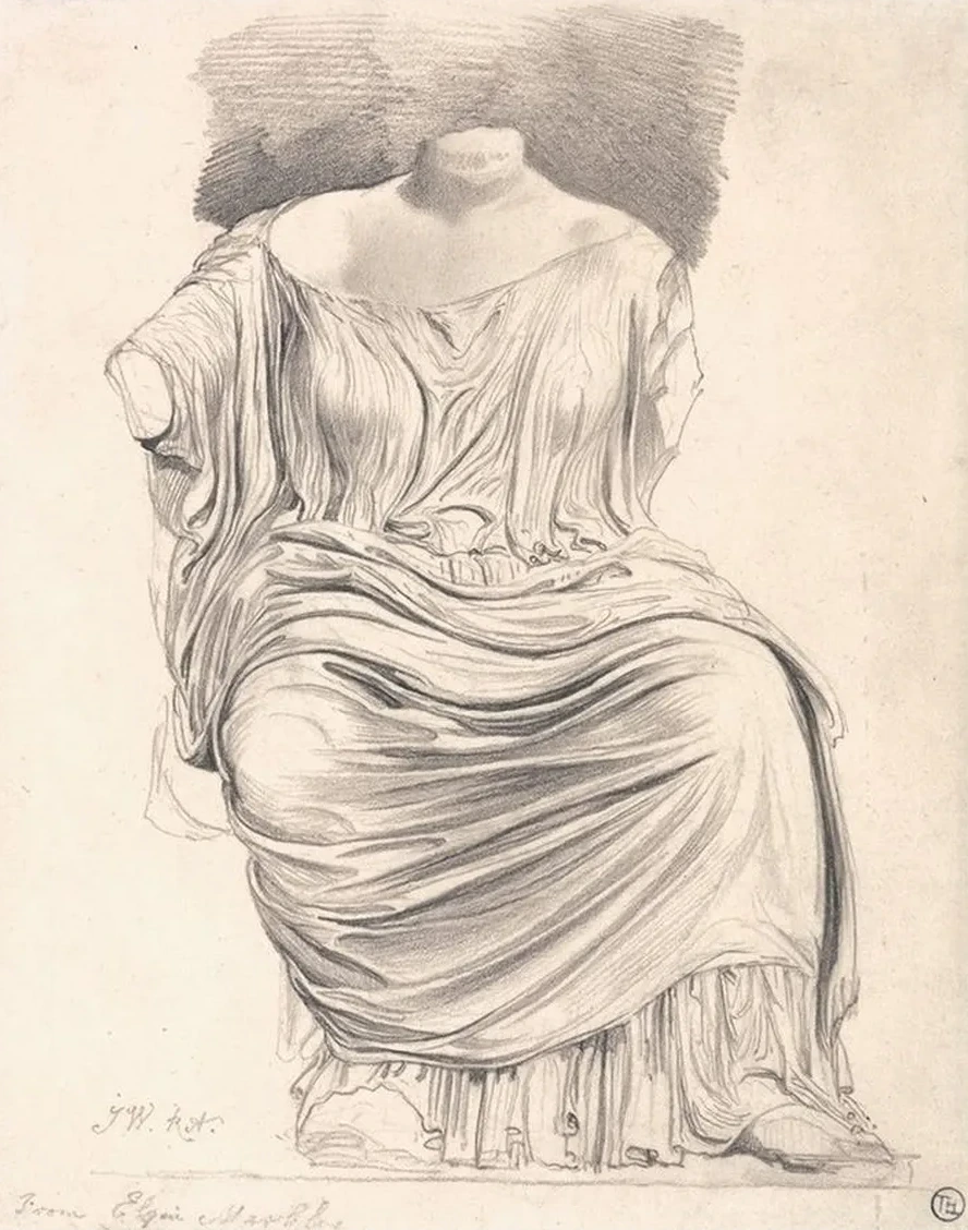 Study of Sculpture from the Elgin Marbles