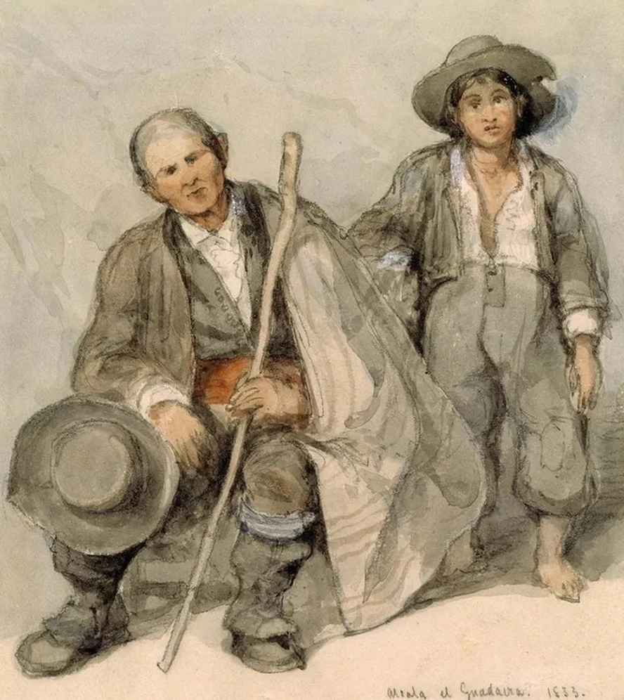Study of Spanish Peasants at Alcal de Guada ra