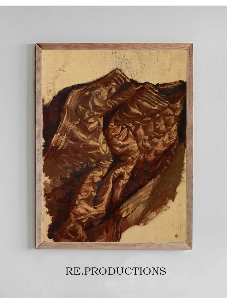 Study of a Brocade Hanging