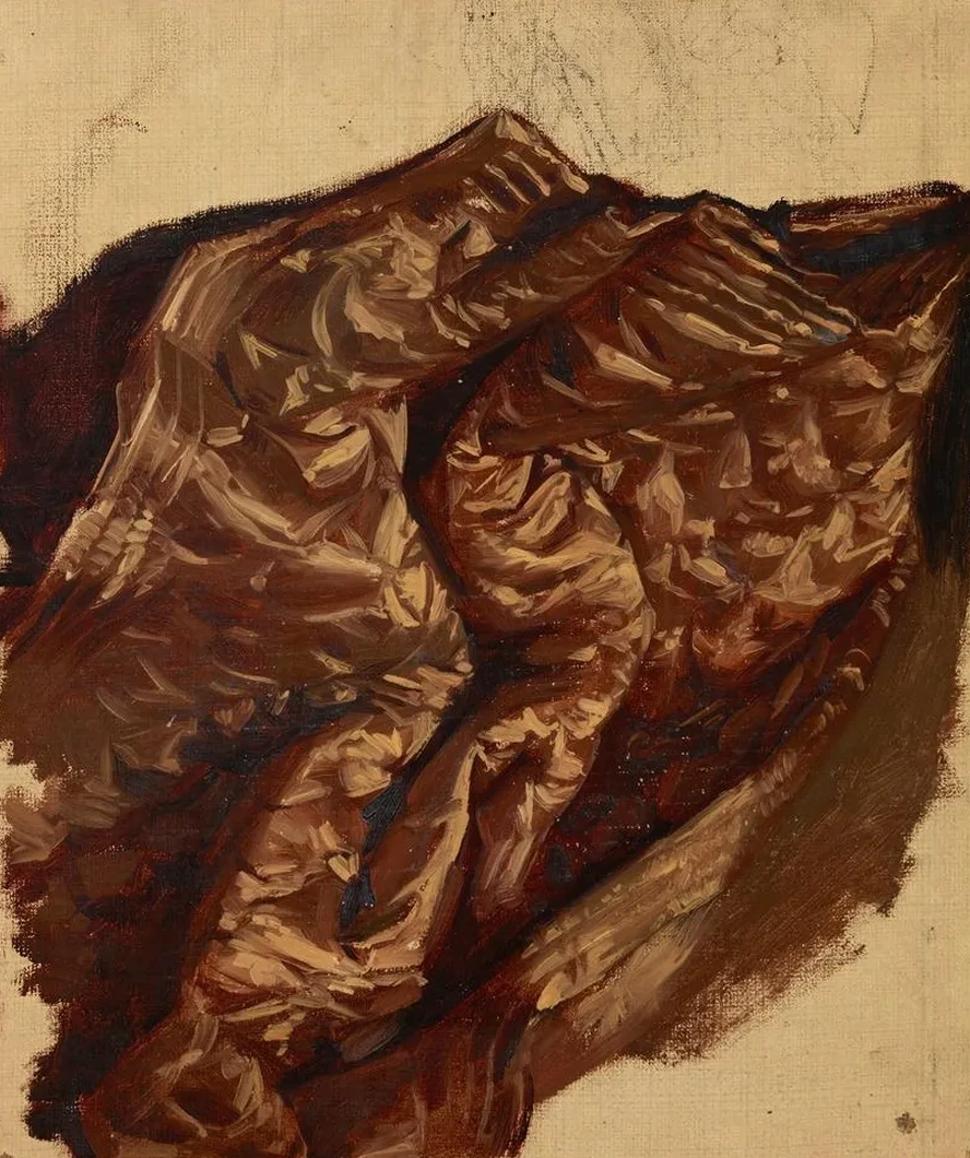 Study of a Brocade Hanging