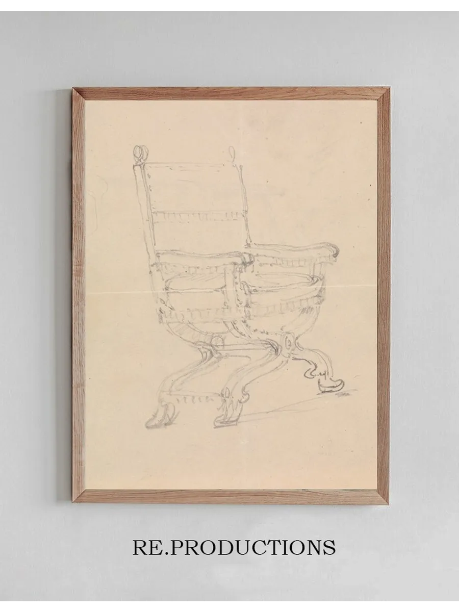 Study of a Chair