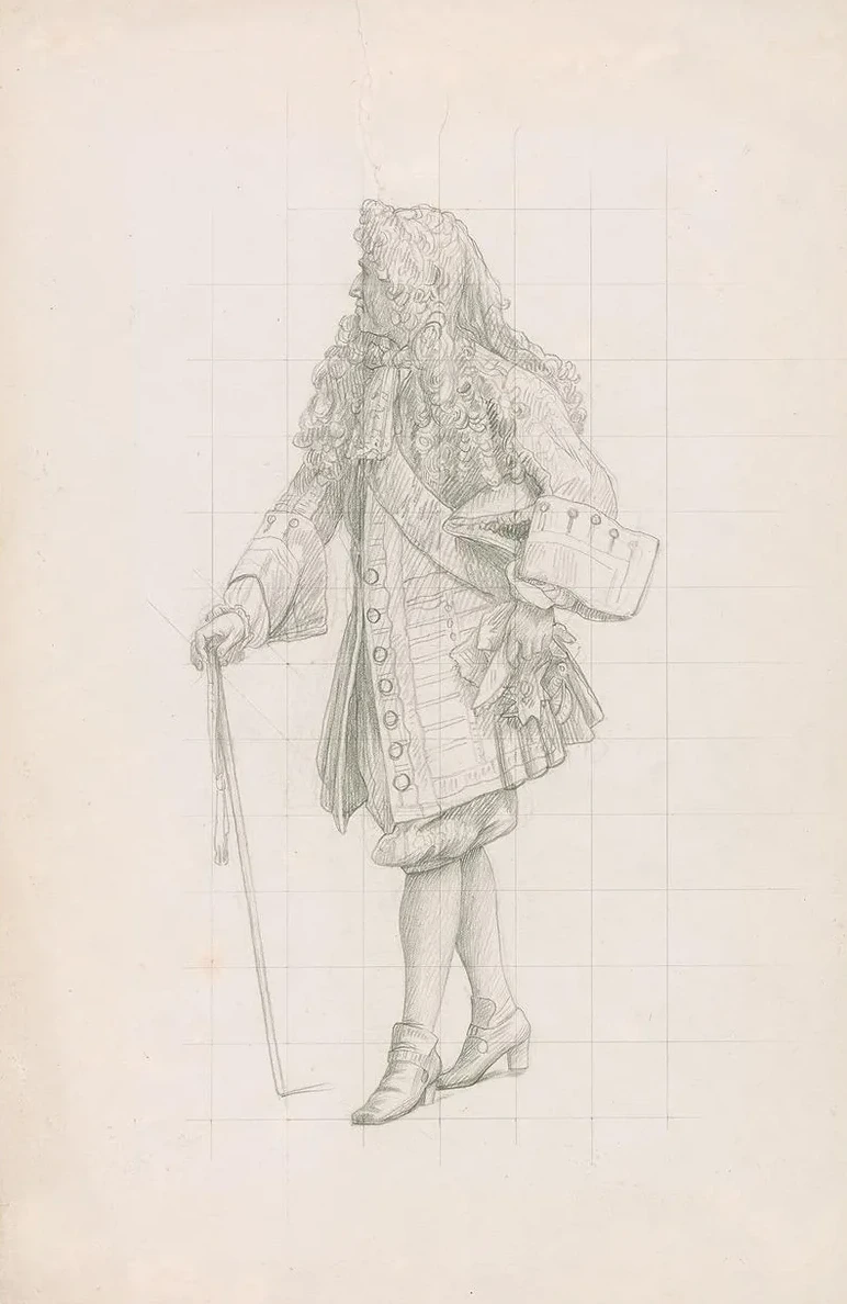 Study of a Courtier