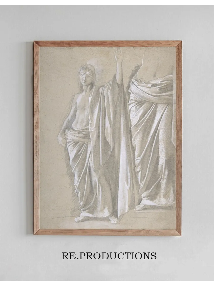 Study of a Draped Figure