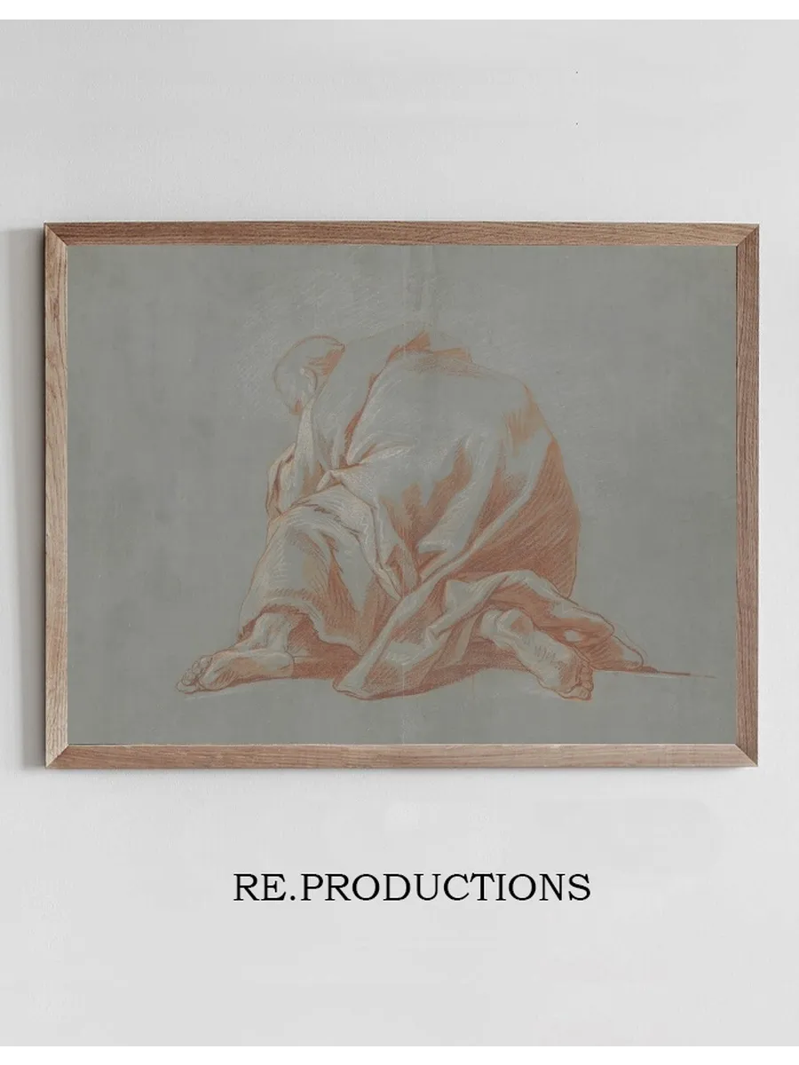 Study of a Draped Figure