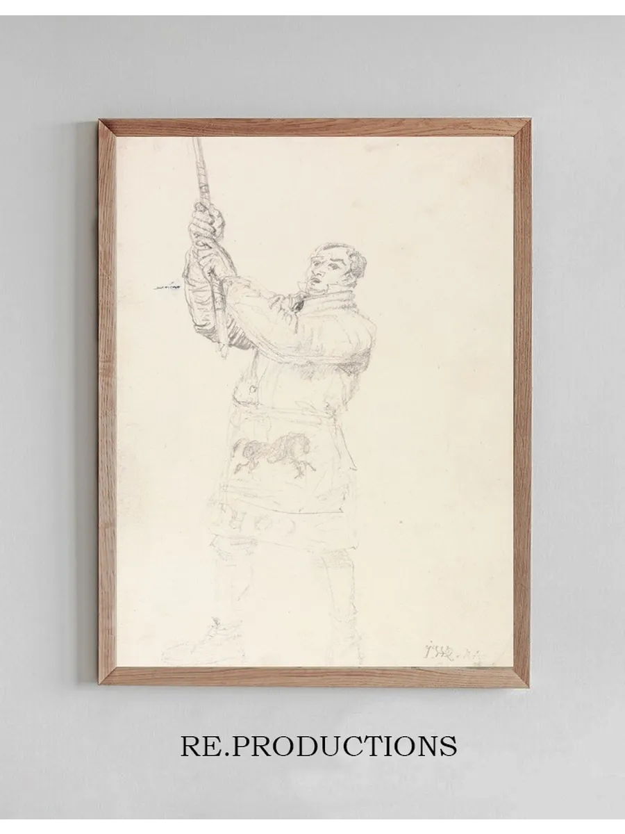 Study of a Drayman (A Study for Sides all)
