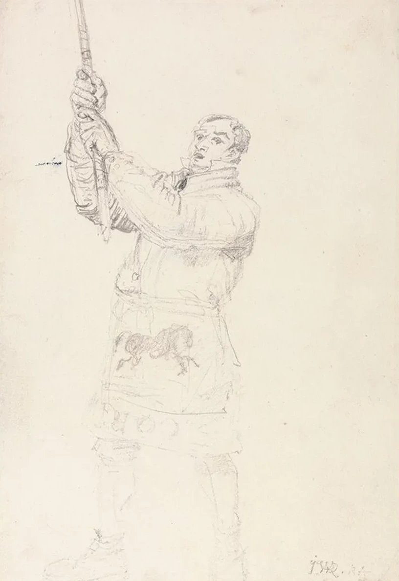 Study of a Drayman (A Study for Sides all)