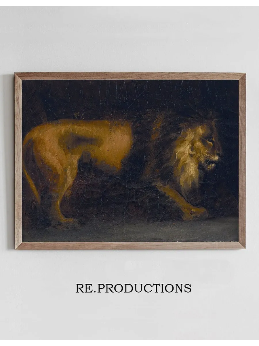 Study of a Lion
