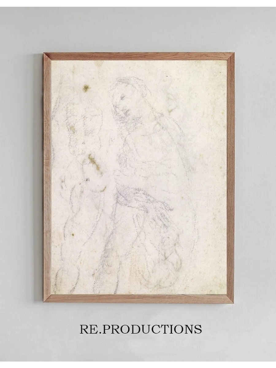 Study of a Madonna