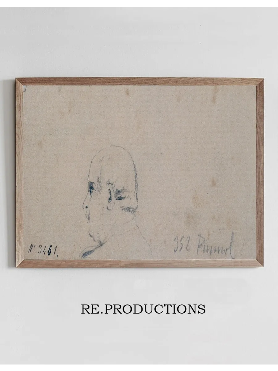 Study of a Male Head