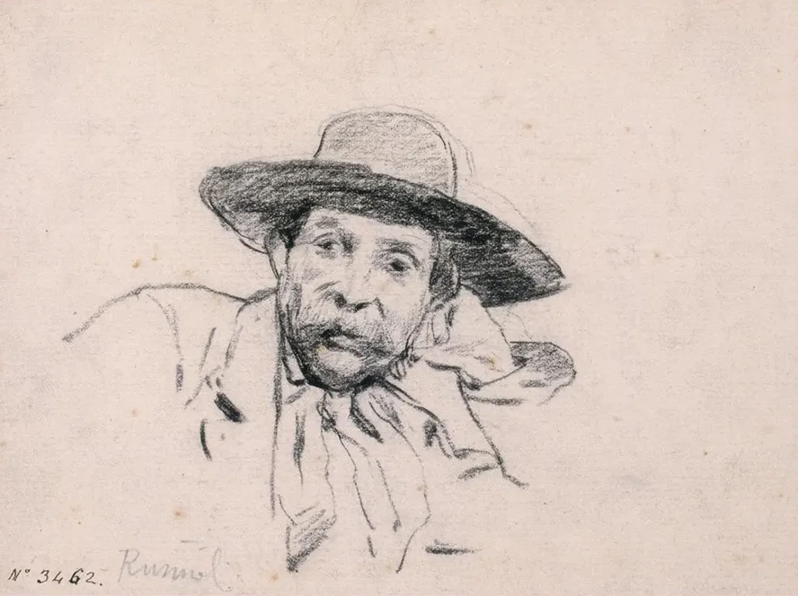 Study of a Male Head