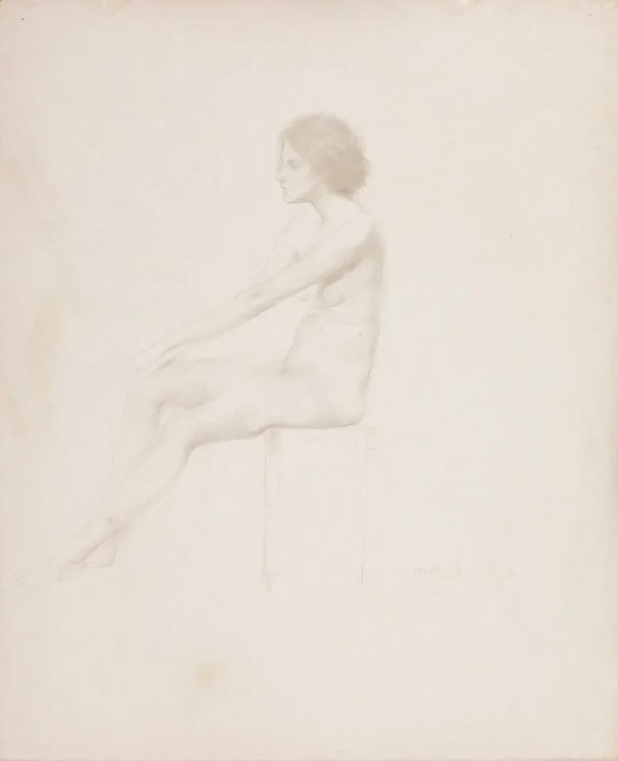 Study of a Nude Model