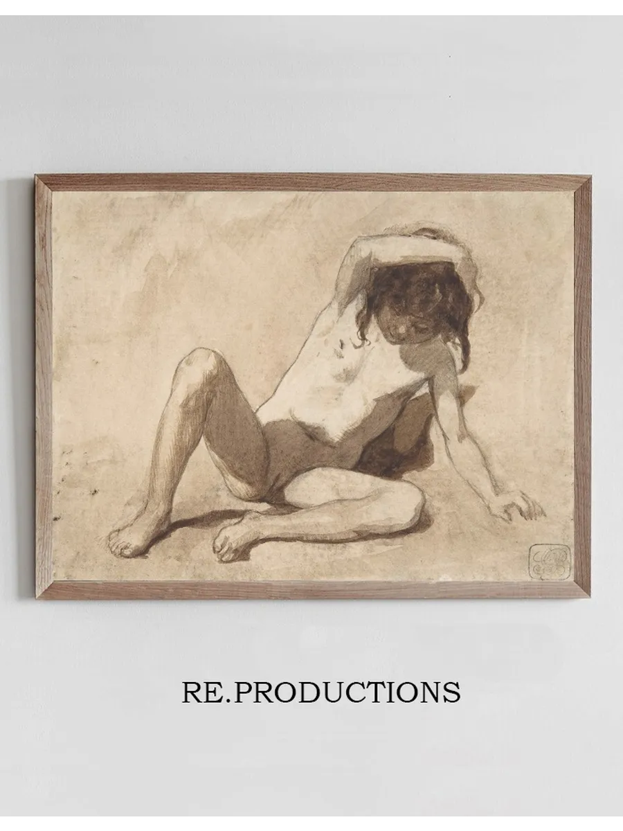 Study of a Nude Young Girl