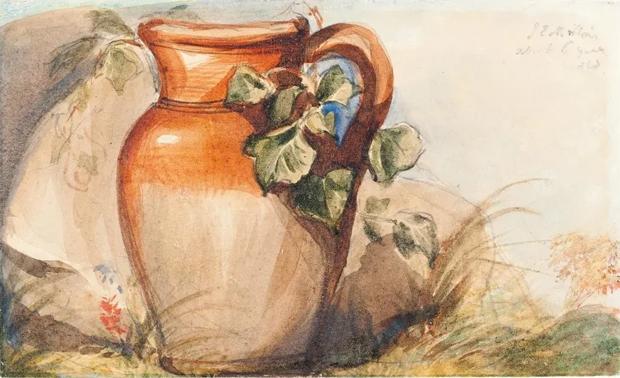 Study of a Pottery Jug