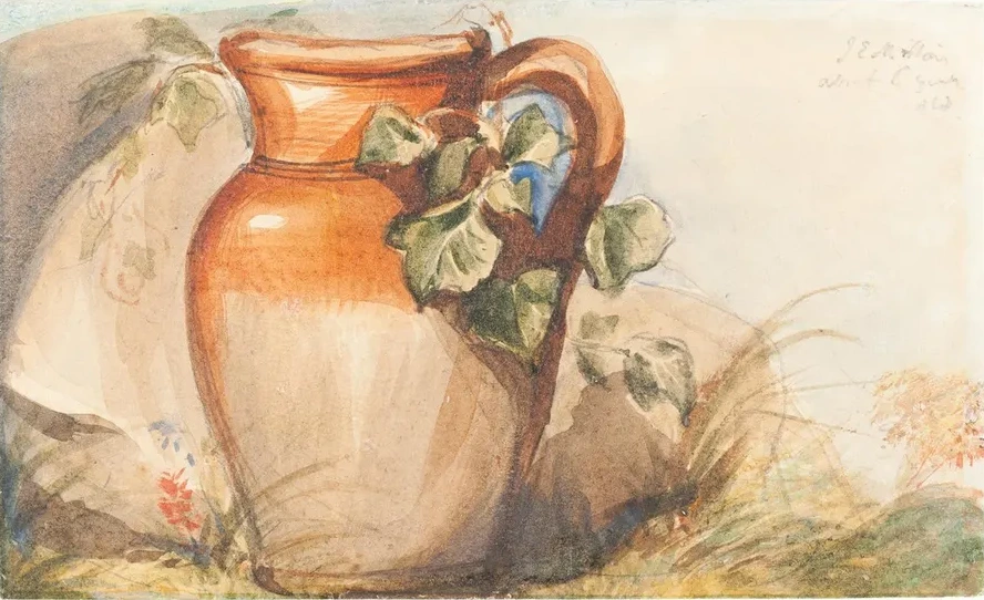 Study of a Pottery Jug