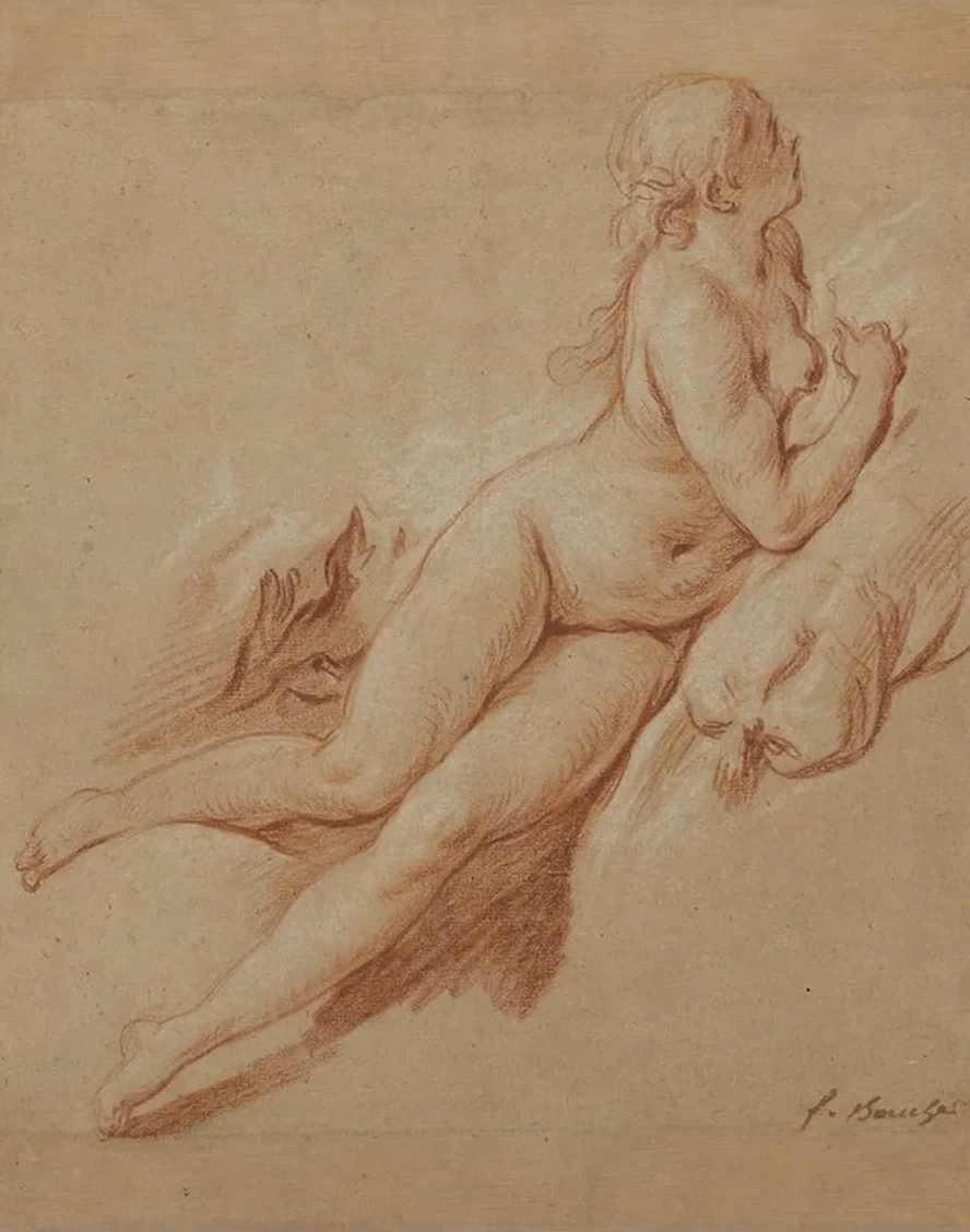 Study of a Reclining Nude