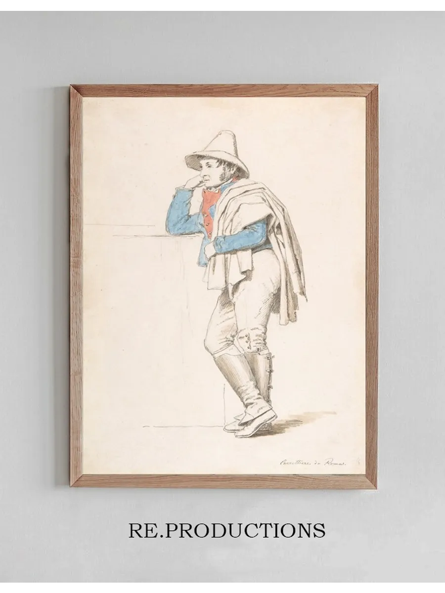 Study of a Roman Coachman