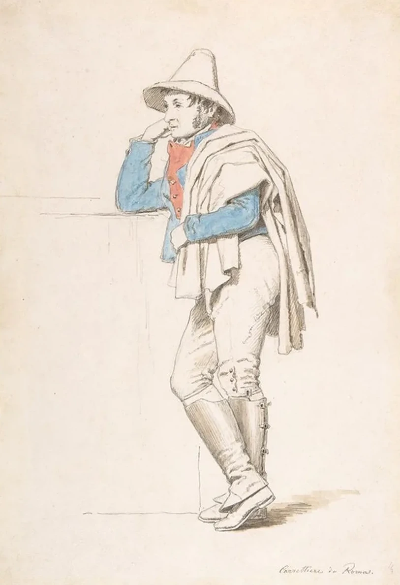 Study of a Roman Coachman