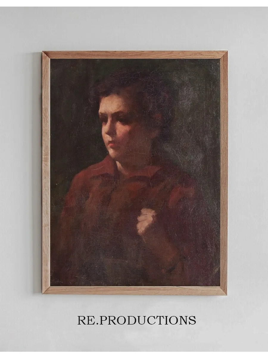 Study of a School Boy