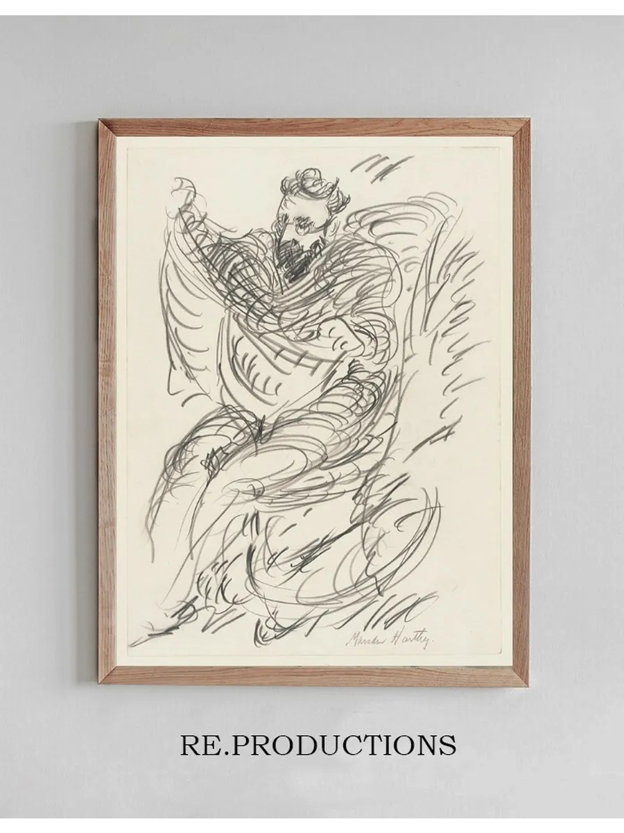 Study of a Seated Man with Beard and Spectacles
