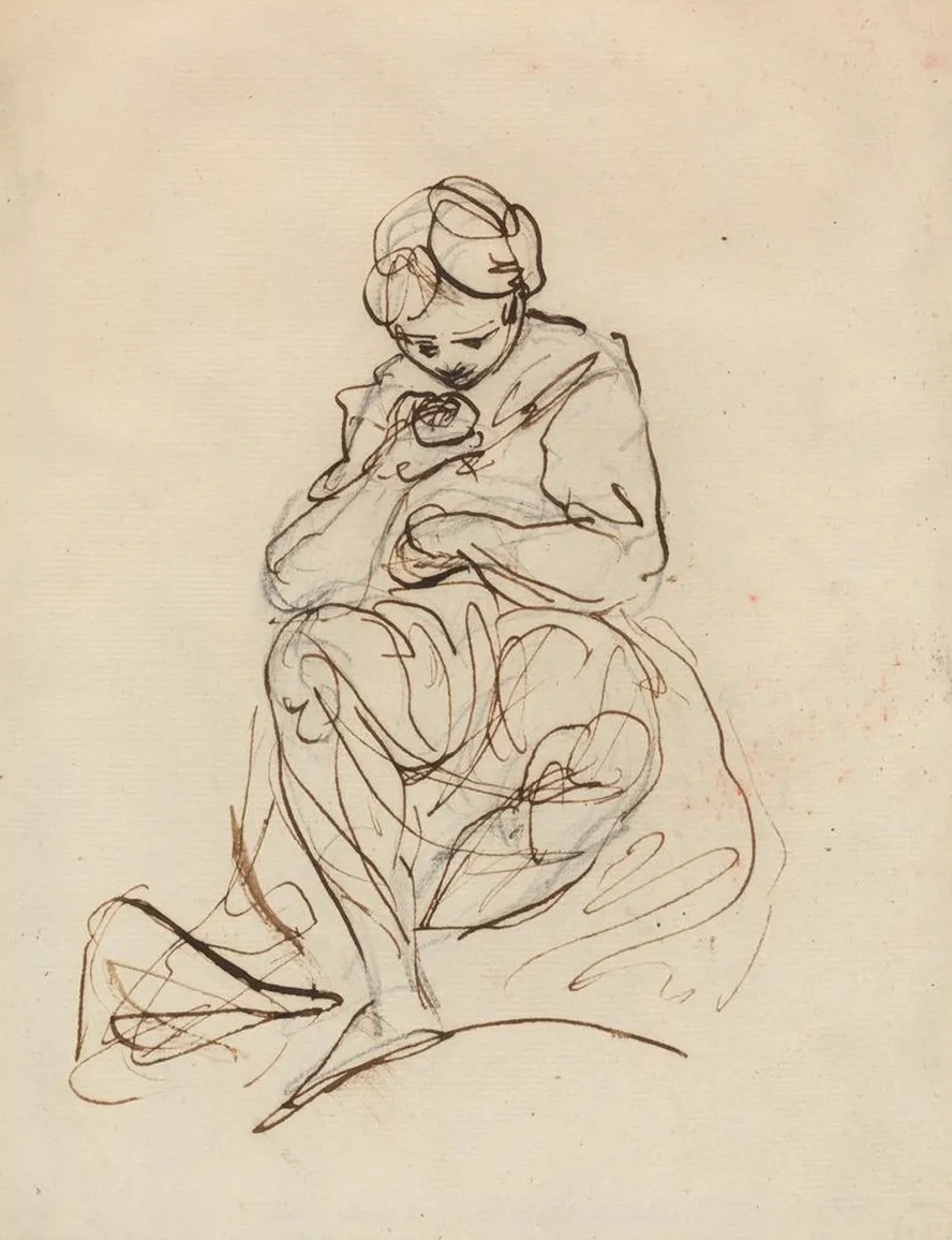 Study of a Seated Woman