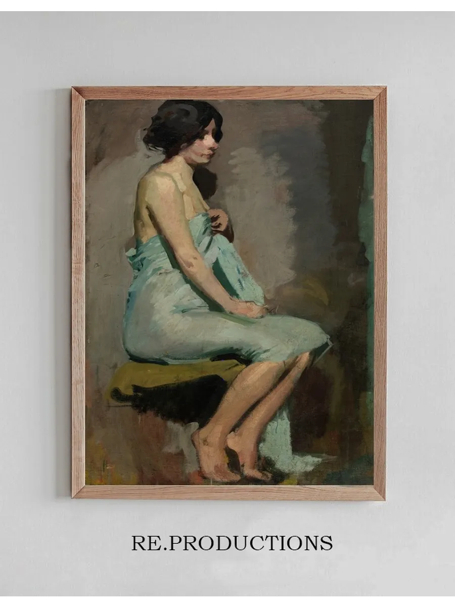 Study of a Seated Woman