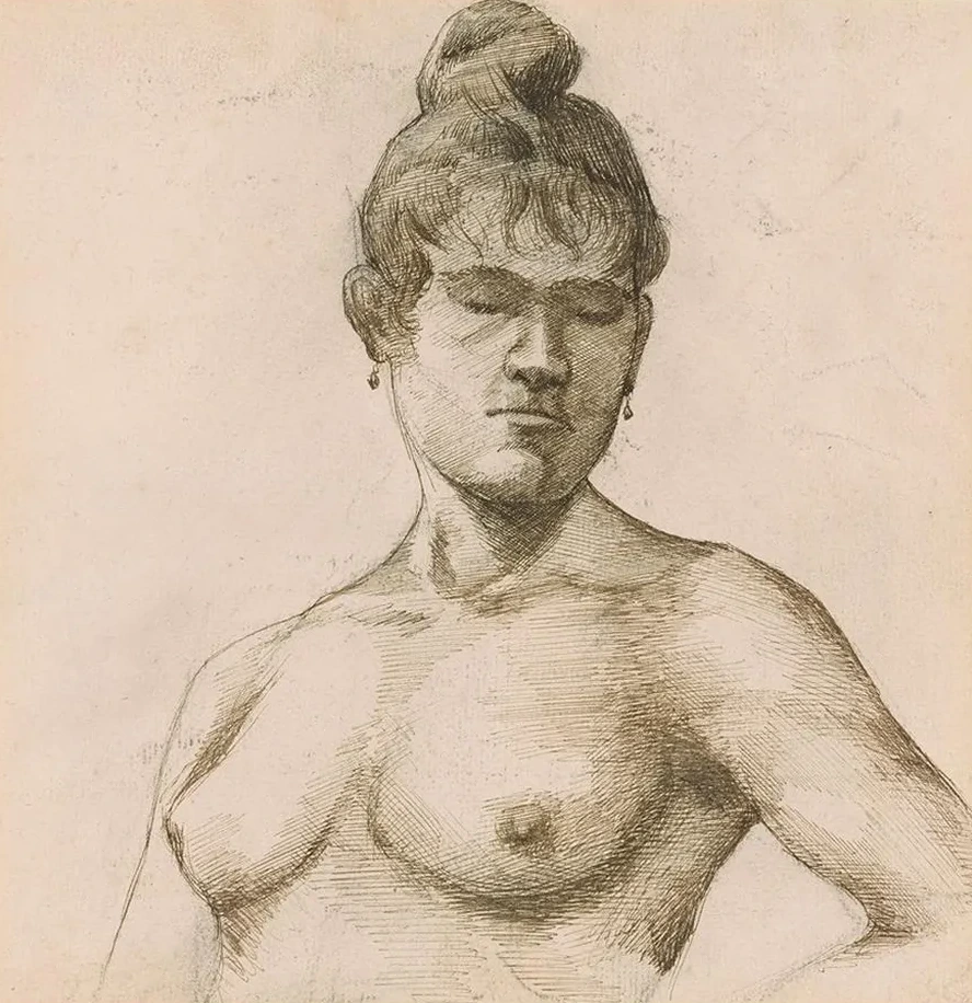 Study of a Woman (La Mula tresse)