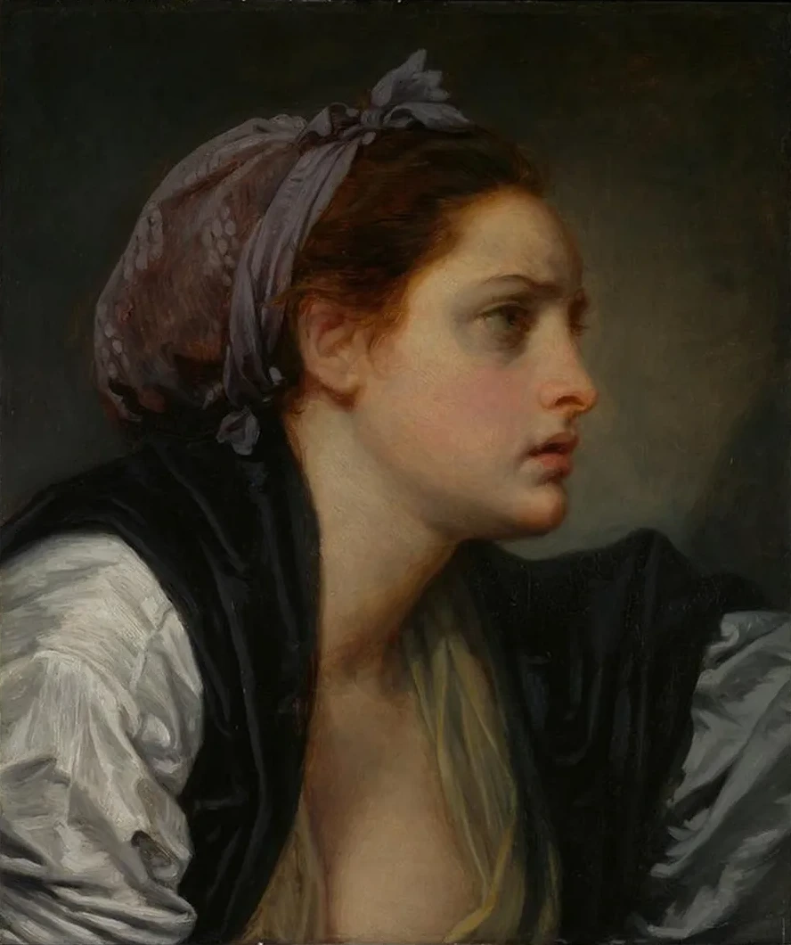 Study of a Woman's Head