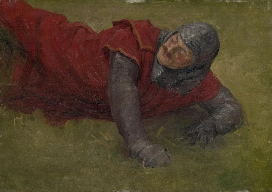 Study of a Wounded Soldier