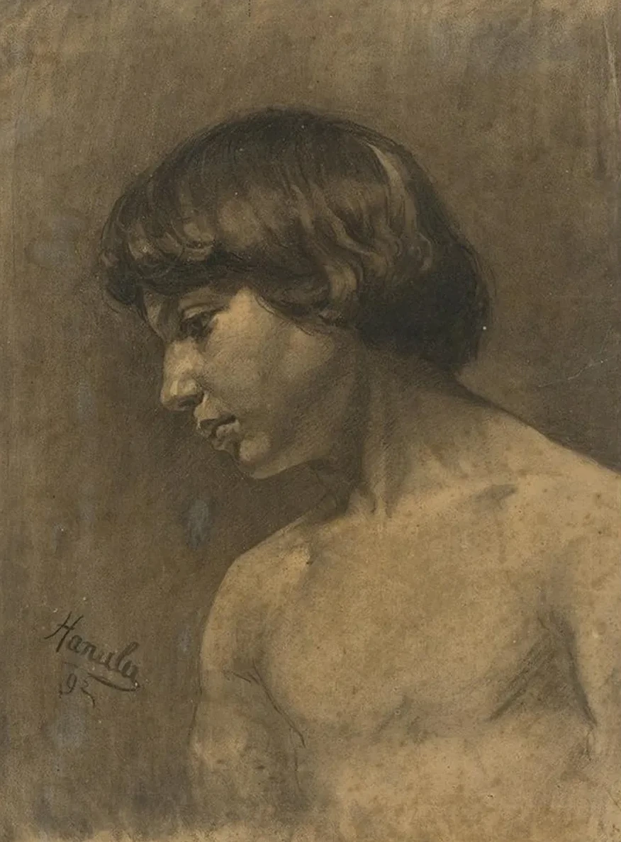 Study of a Boy's Head