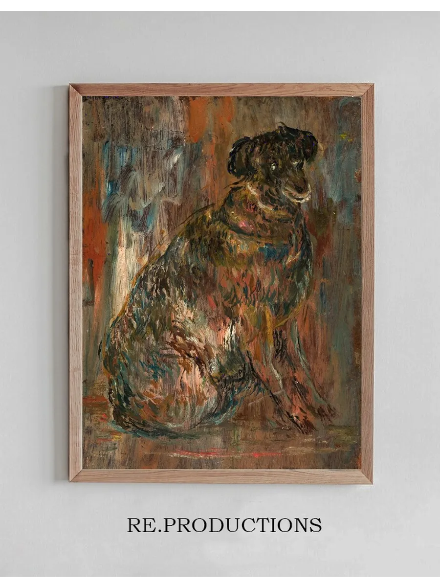 Study of a Dog (malina)