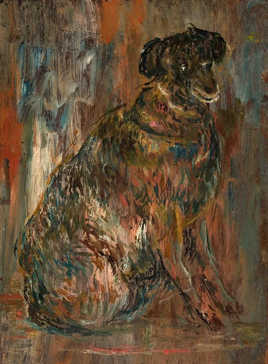 Study of a Dog (malina)