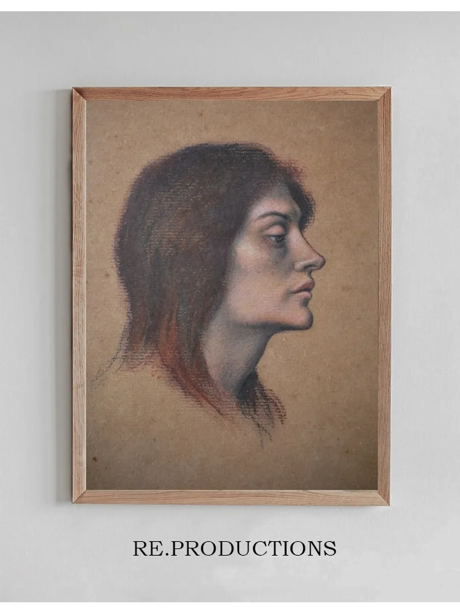 Study of a Female Head for the Love Potion