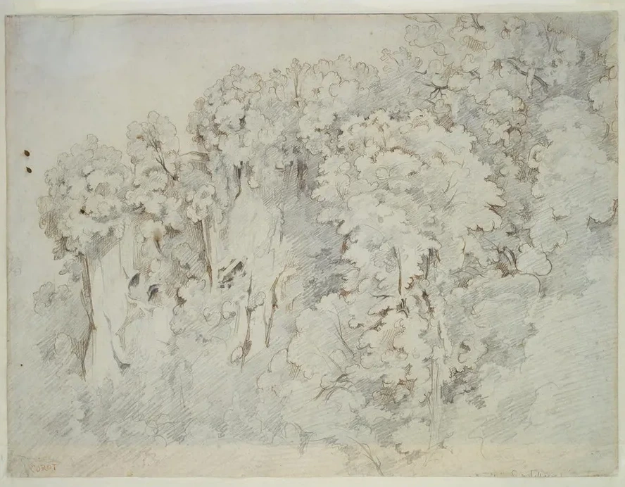 Study of a Landscape Near Civit Castellana
