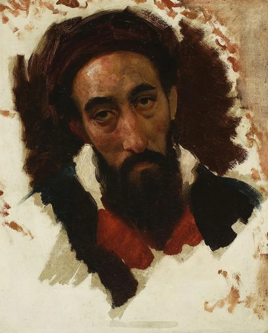 Study of a Male Head