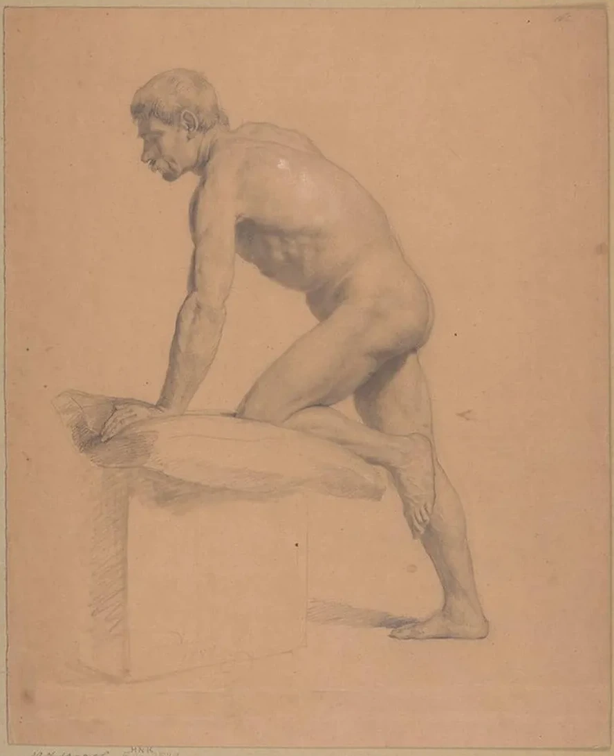 Study of a Nude Male