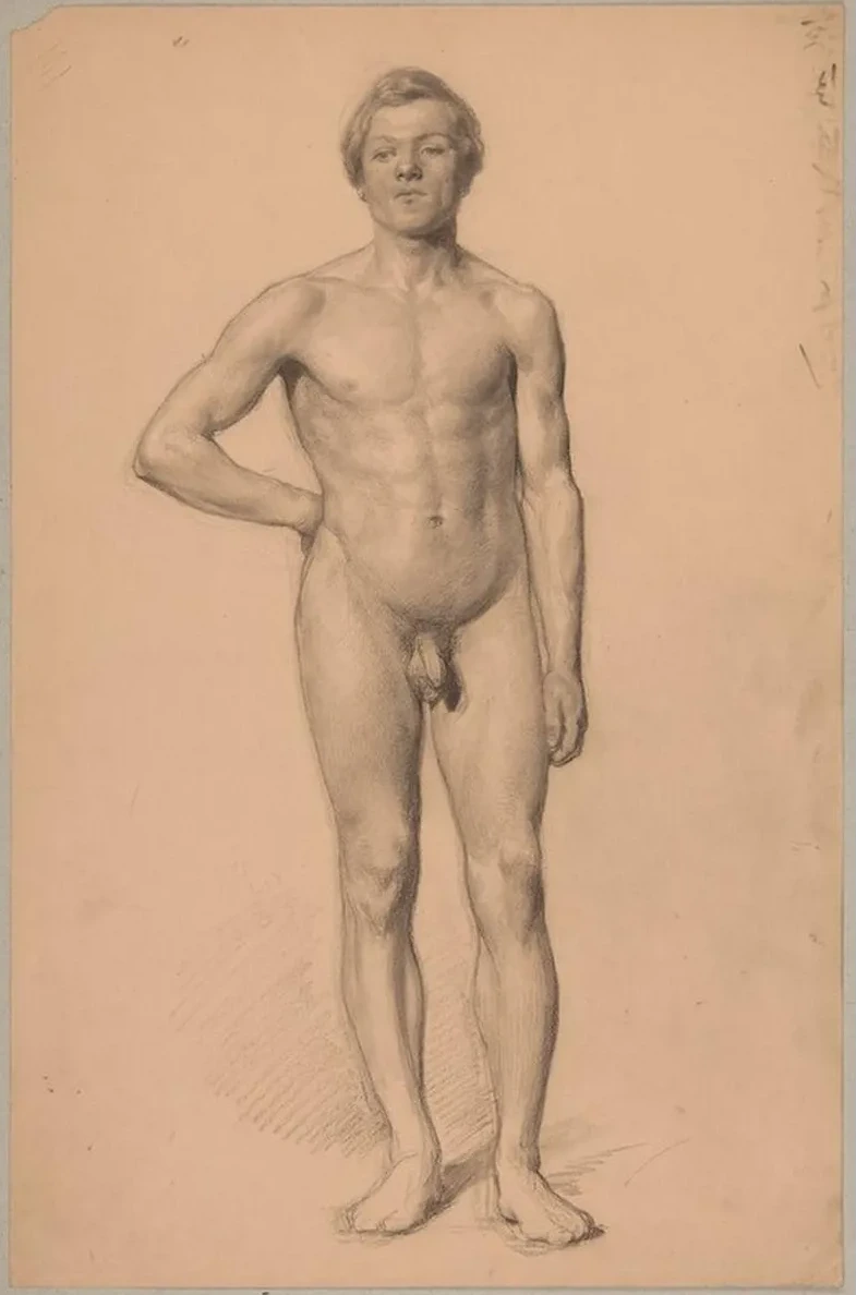 Study of a Nude Male