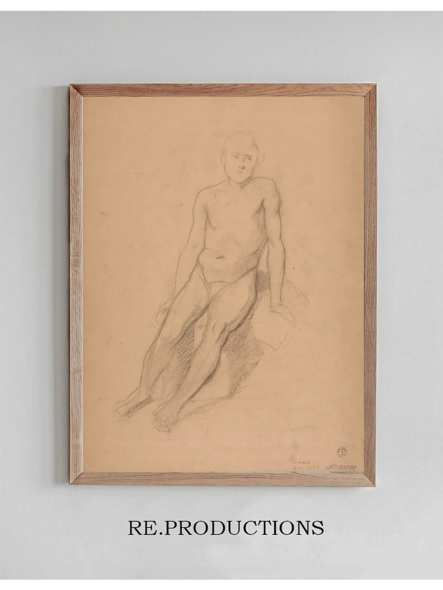 Study of a Nude Male