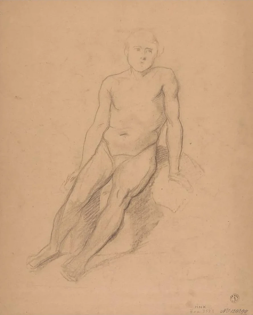 Study of a Nude Male