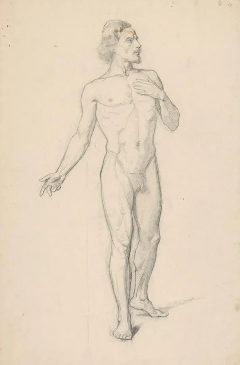 Study of a Nude Male