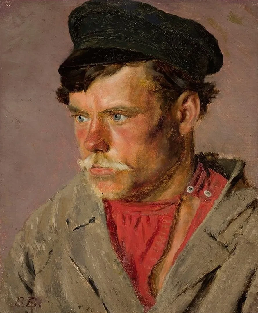 Study of a Peasant's Head