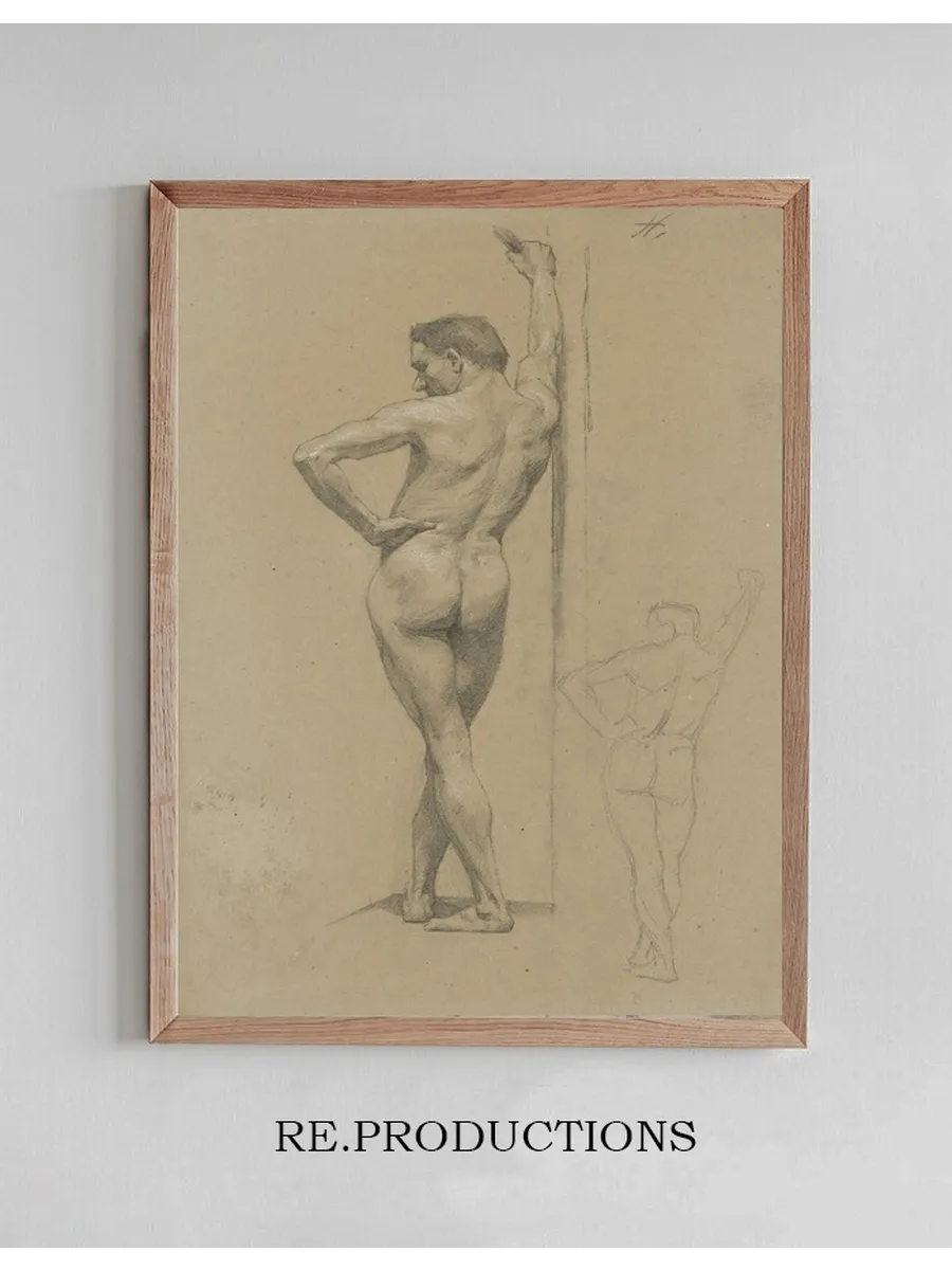 Study of a Standing Male Nude