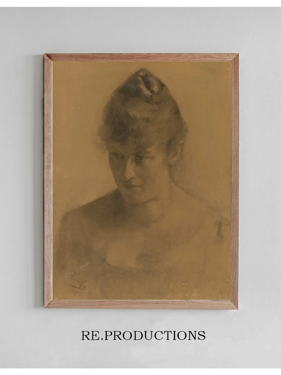 Study of a Woman's Head