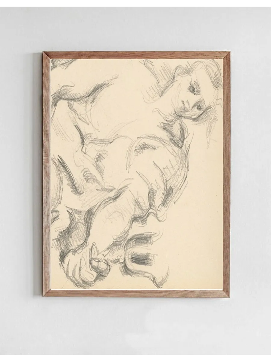 Study of an Angel in Rubens The Prophet Elijah